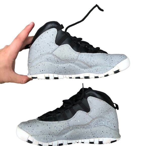 Rare 2018 air jordan 10 retro light smoke grey 'Cement' with box - Picture 8 of 16
